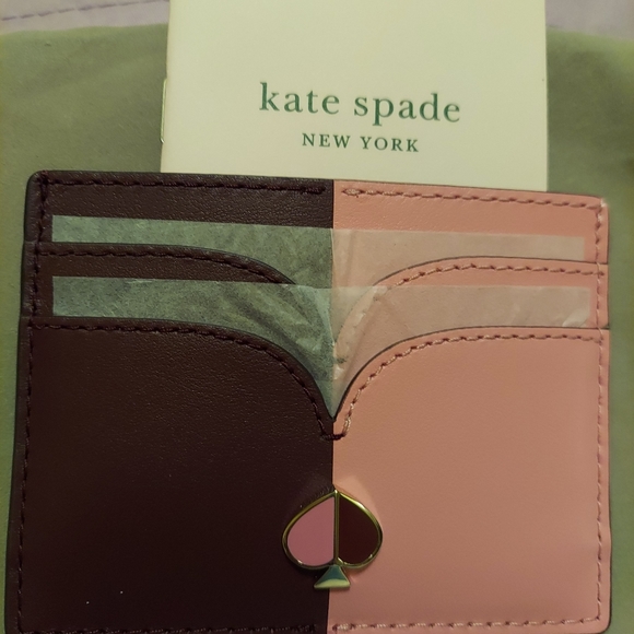 .Kate Spade Leather New York Card Holder - Picture 3 of 4
